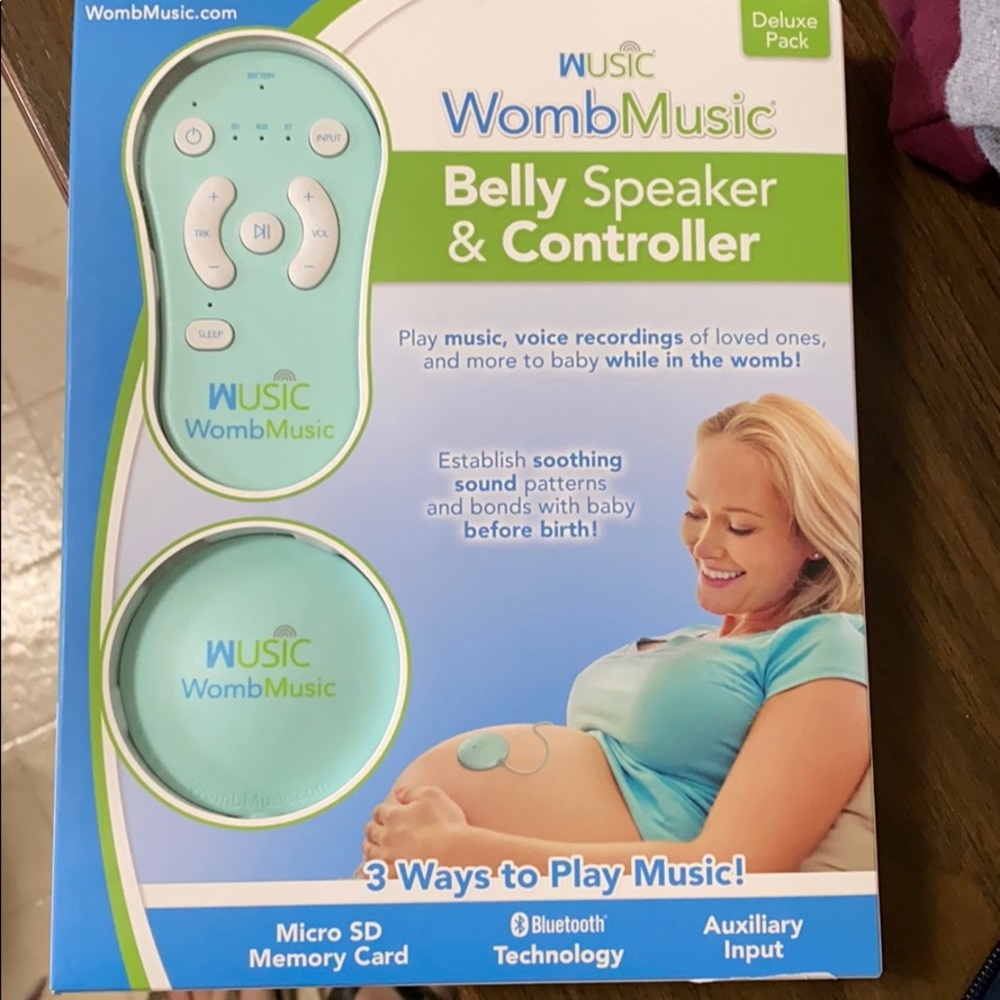 Belly speaker and controller